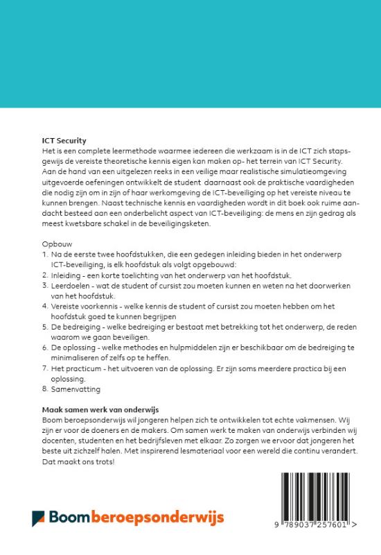Achterkant van ICT Security