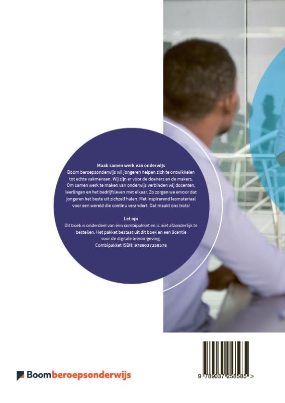 Achterkant van Modulepakket Administratie set