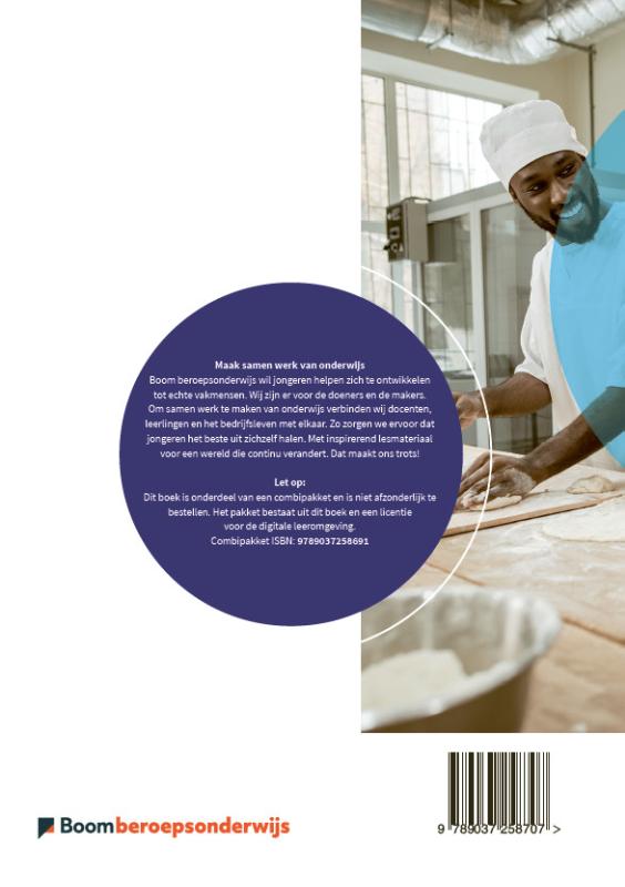 Achterkant van Modulepakket Bakkerij folio