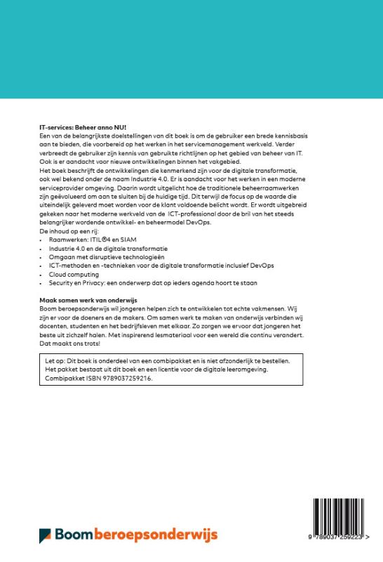 Achterkant van IT-services: Beheer anno nu! folio