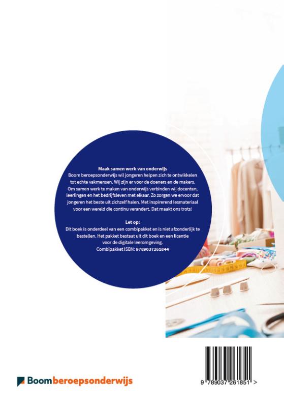 Achterkant van Mode en Design | folio