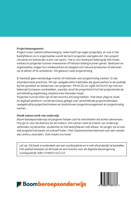 Achterkant van Projectmanagement