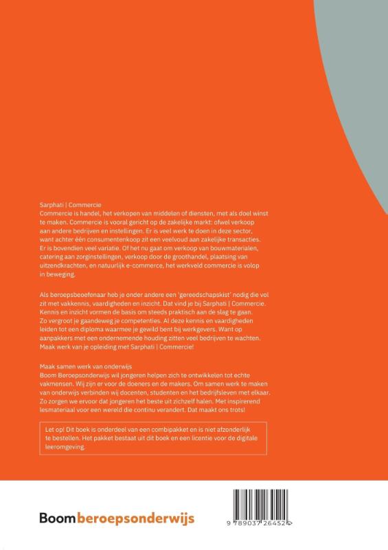 Achterkant van Groothandelsmanagement, deel 1 | combipakket