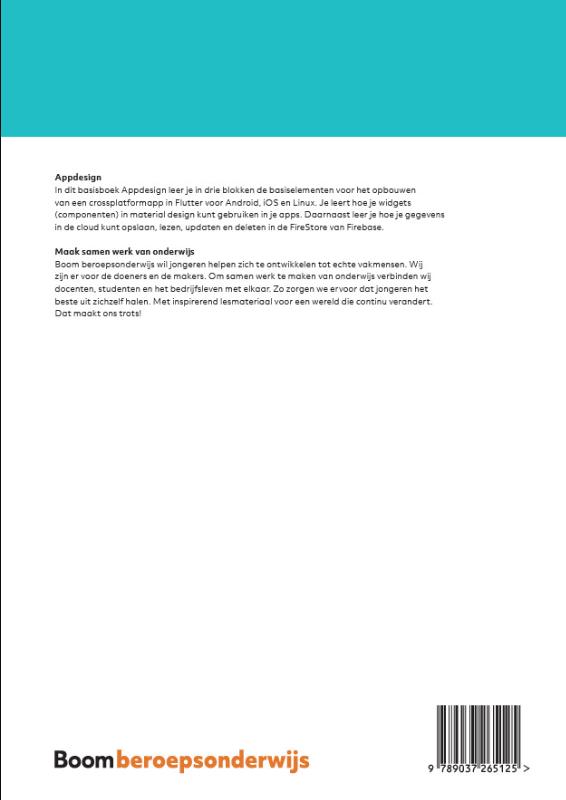 Achterkant van Appdesign | combipakket