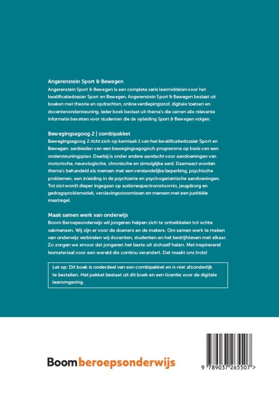 Achterkant van Bewegingsagoog 2 KD 2023 | combipakket