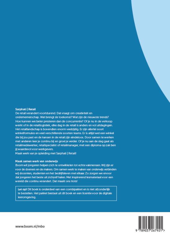 Achterkant van Retailmarketing en -landschap | combipakket