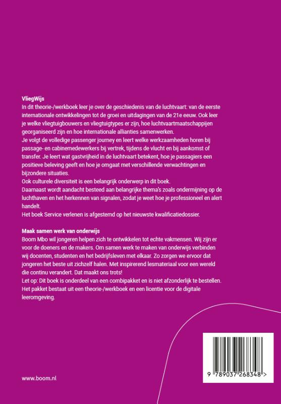 Achterkant van Service verlenen | combipakket