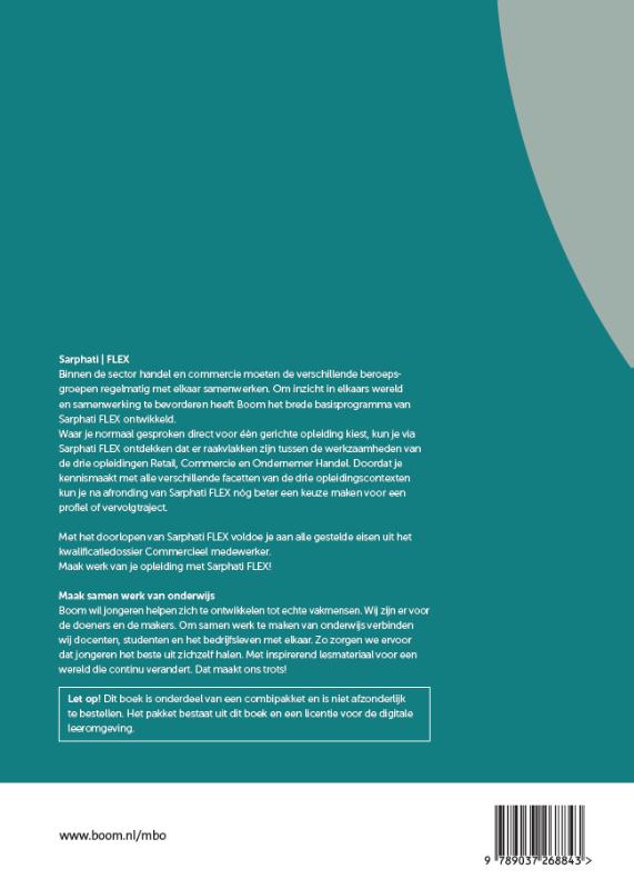 Achterkant van Sarphati FLEX Commercieel rekenen | combipakket