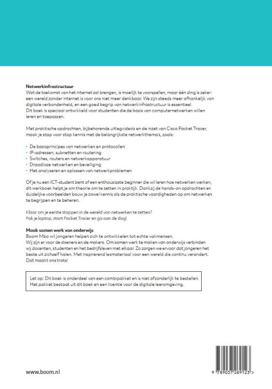 Achterkant van Netwerkinfrastructuur | combipakket