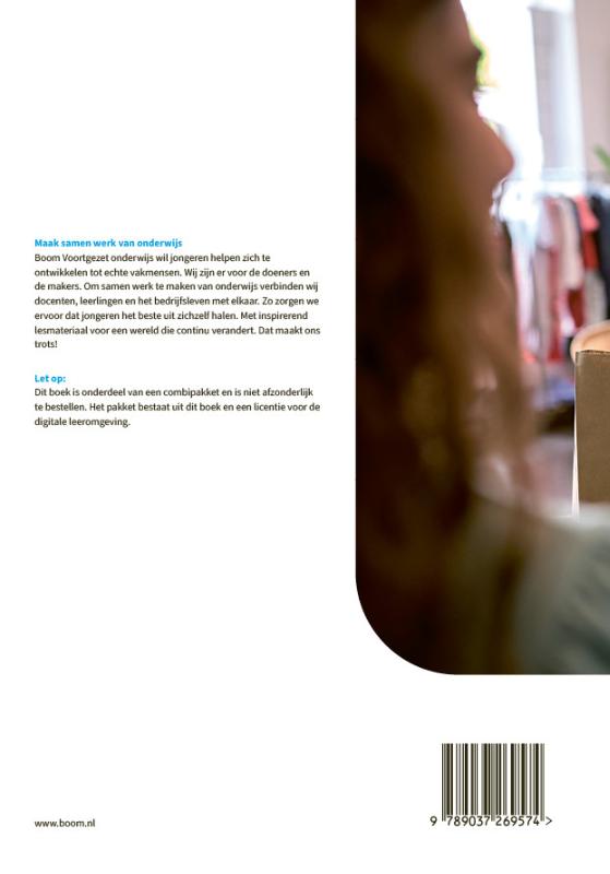 Achterkant van Rekenen voor Economie en Ondernemen | combipakket