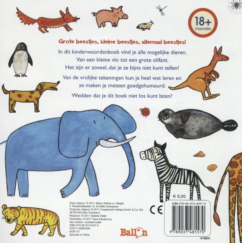 Achterkant van Kijk, allemaal beestjes!