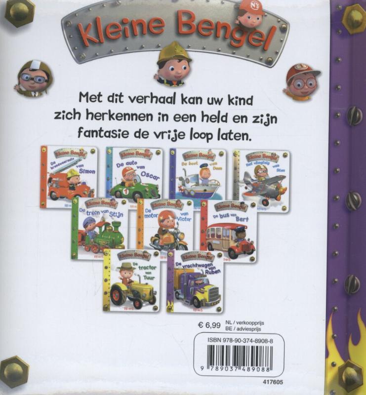 Achterkant van De vrachtwagen van Ruben