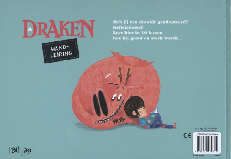 Achterkant van Draken handleiding