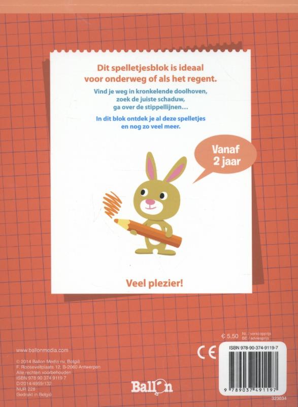Achterkant van 2+