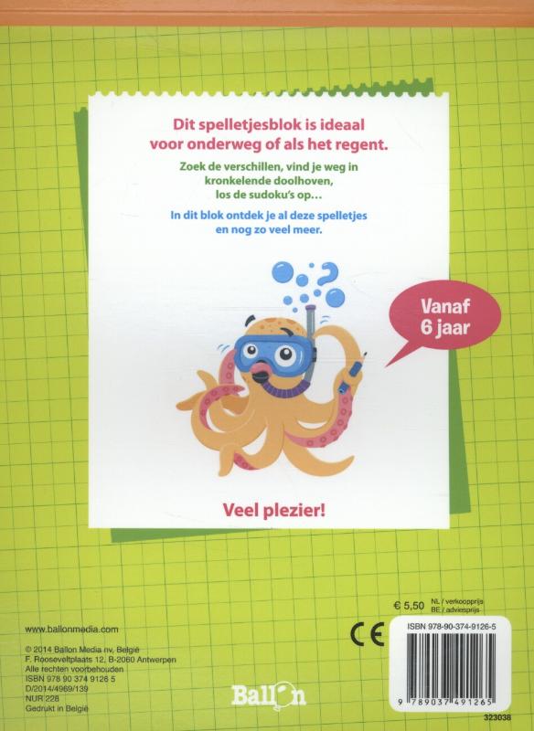 Achterkant van 6 plus