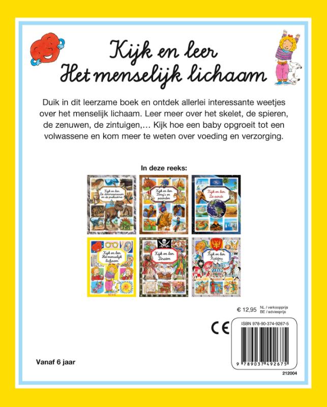 Achterkant van Het menselijk lichaam