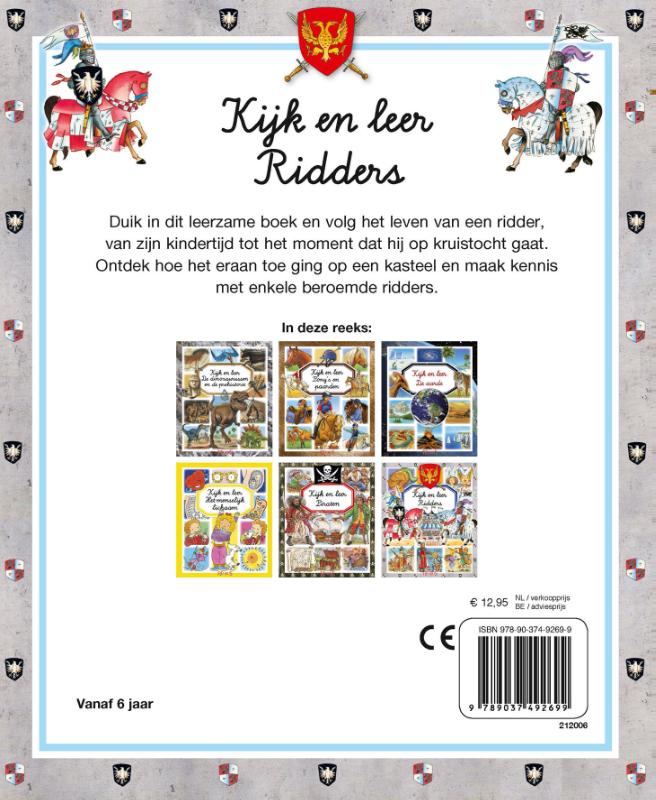 Achterkant van Ridders