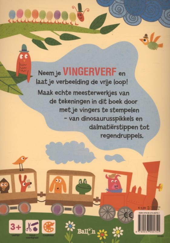 Achterkant van 3+