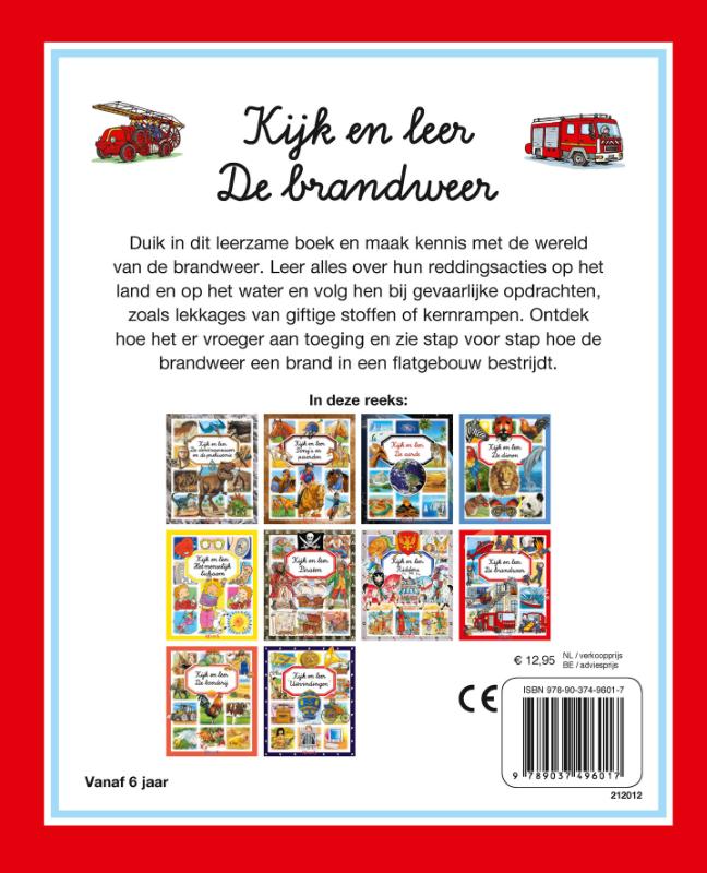 Achterkant van De brandweer