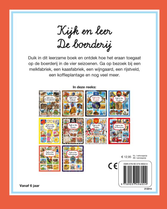 Achterkant van Kijk en leer: De boerderij