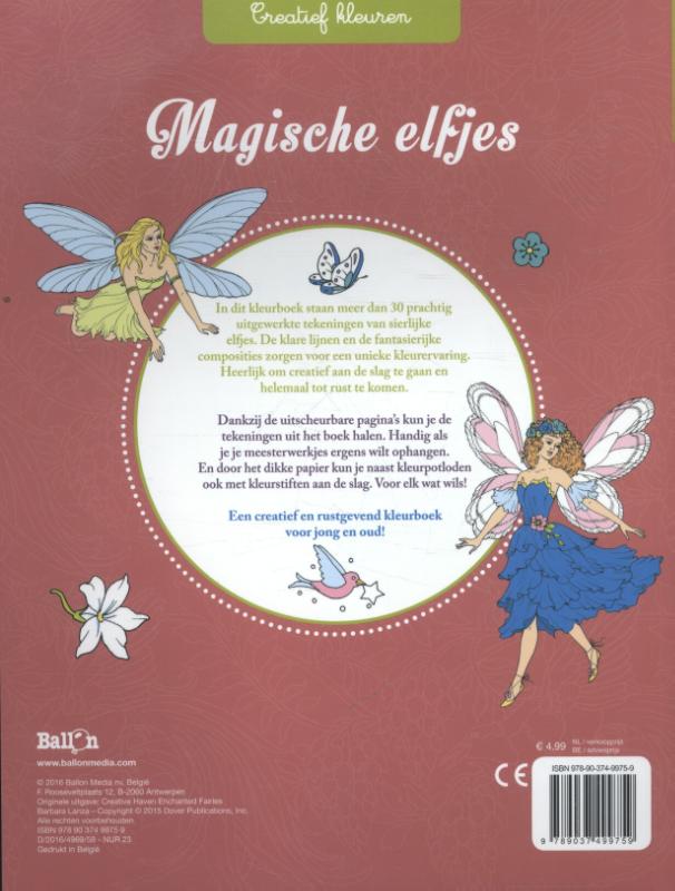 Achterkant van Magische elfjes