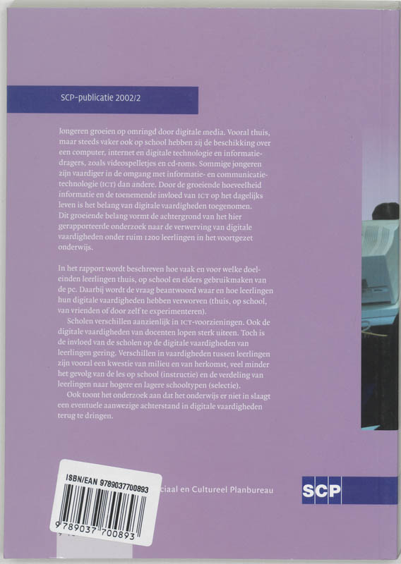 Achterkant van Van huis uit digitaal