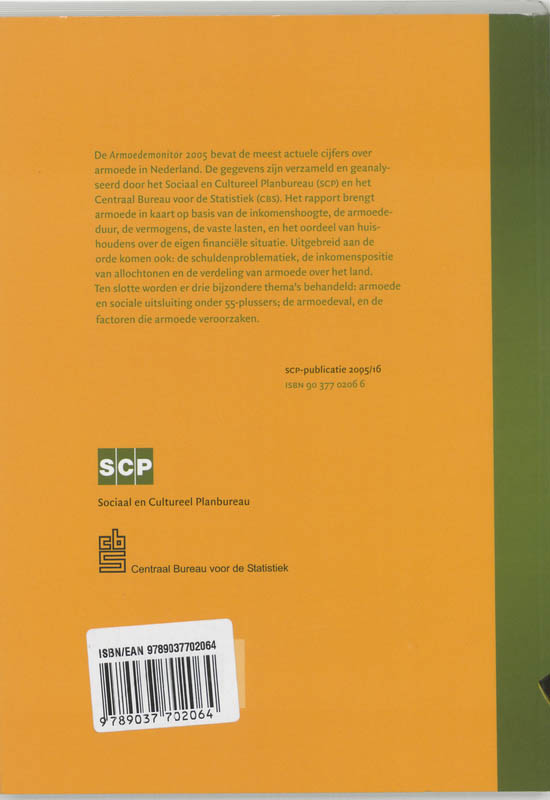 Achterkant van 2005