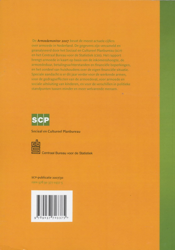 Achterkant van 2007
