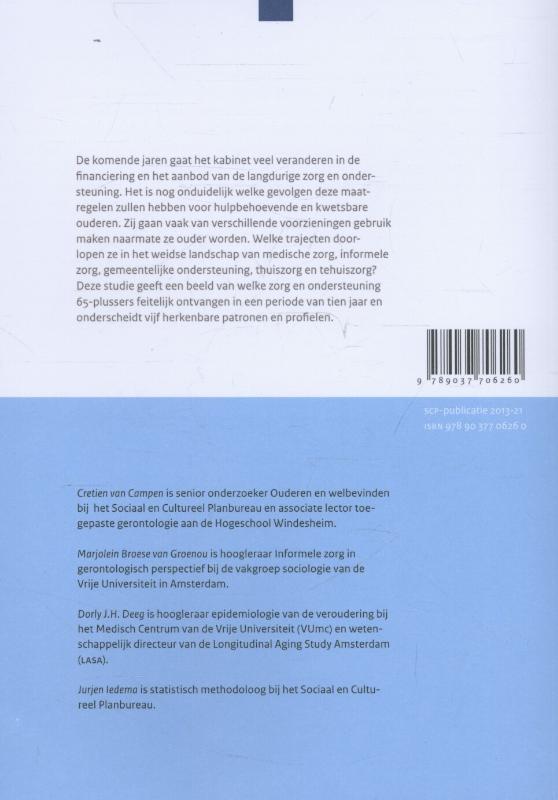 Achterkant van Met zorg ouder worden