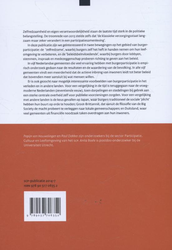 Achterkant van Burgermacht op eigen kracht?