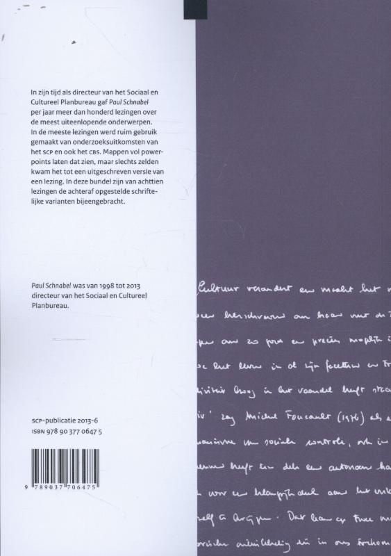 Achterkant van Sprekend op schrift