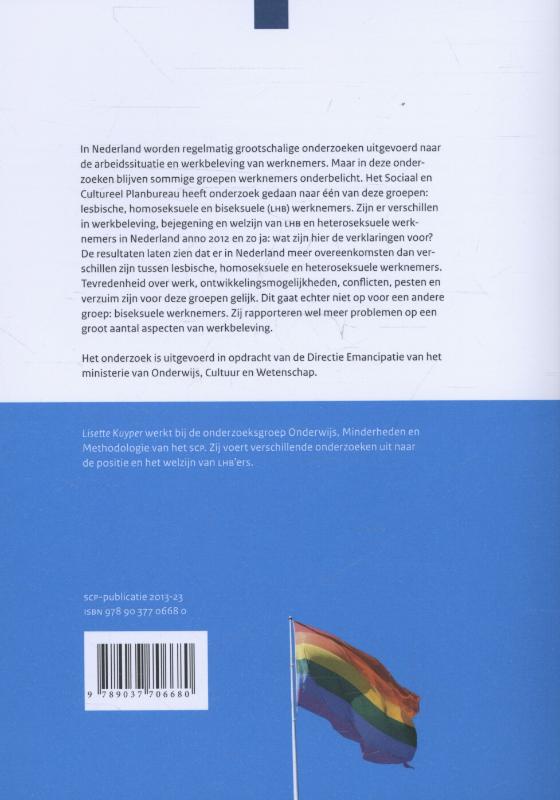 Achterkant van Seksuele orientatie en werk