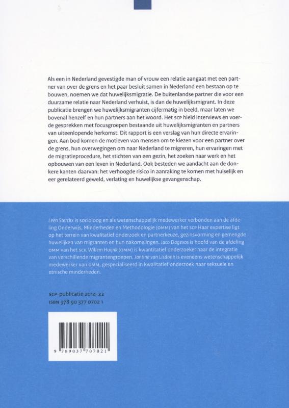 Achterkant van Huwelijksmigratie in Nederland