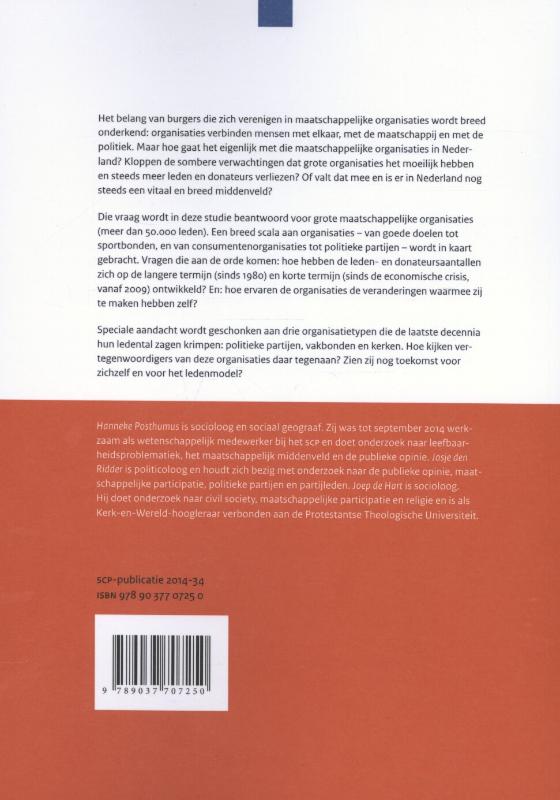Achterkant van Verenigd in verandering
