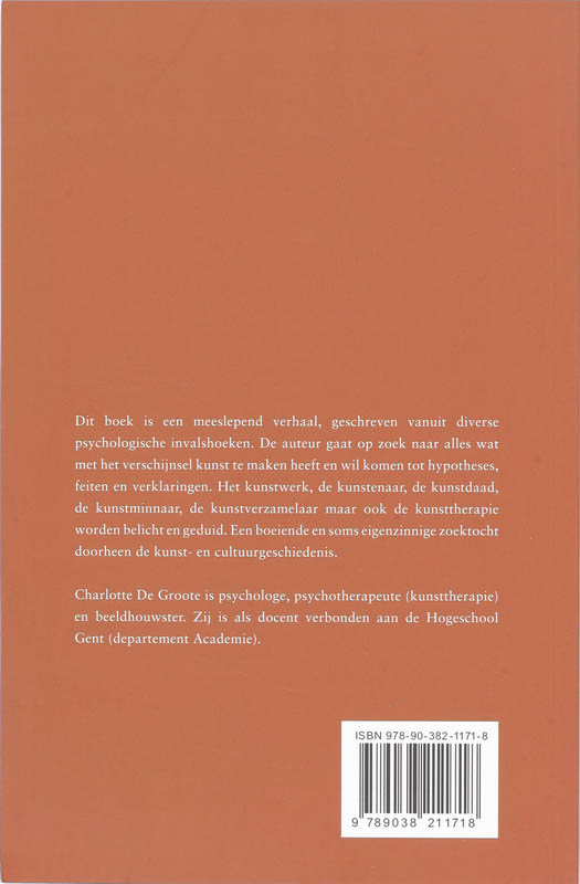 Achterkant van Kunstpsychologie