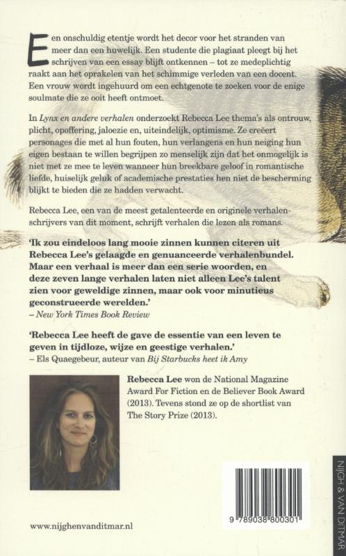 Achterkant van Lynx en andere verhalen