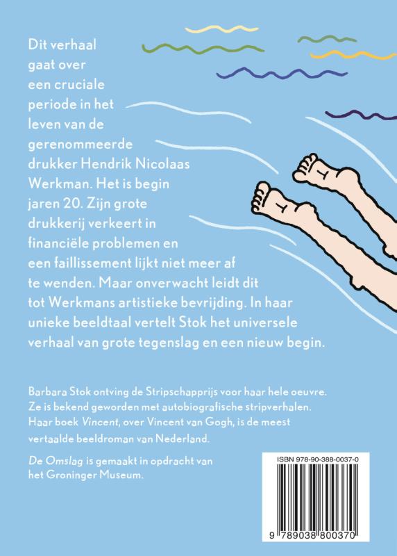 Achterkant van De omslag