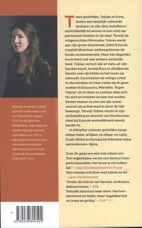 Achterkant van Gibraltar