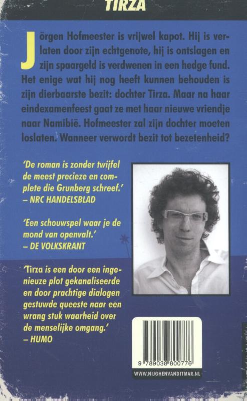 Achterkant van Tirza