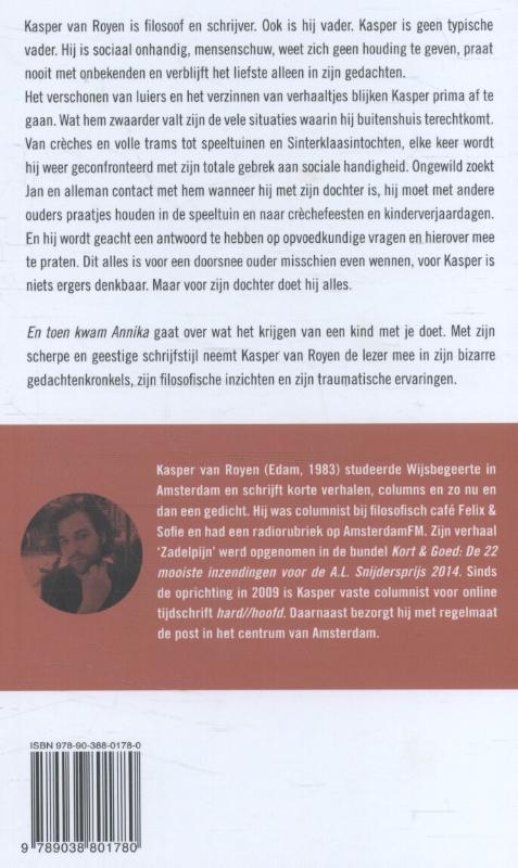 Achterkant van En toen kwam Annika