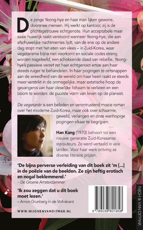 Achterkant van De vegetariër