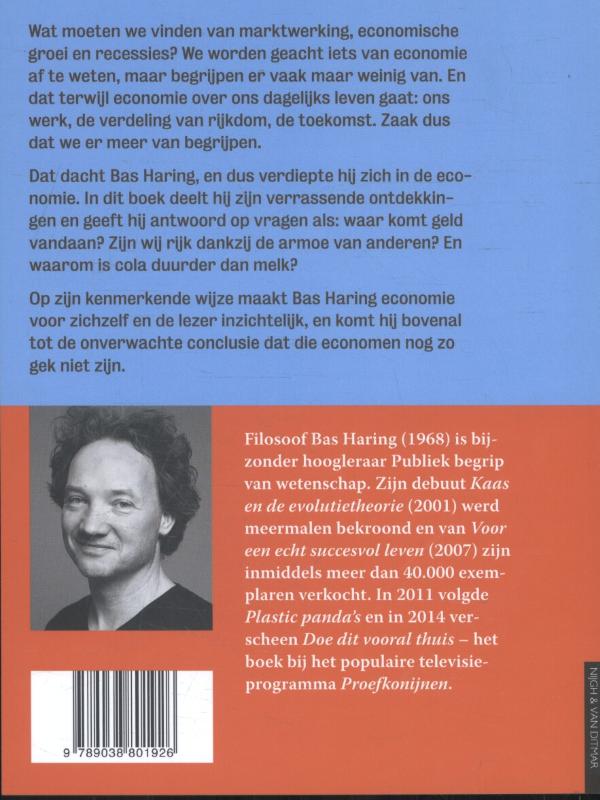 Achterkant van Waarom cola duurder is dan melk