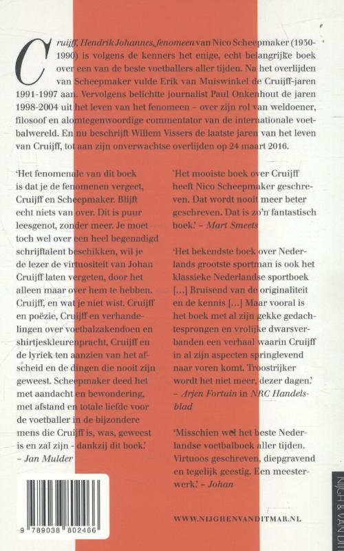Achterkant van Cruijff