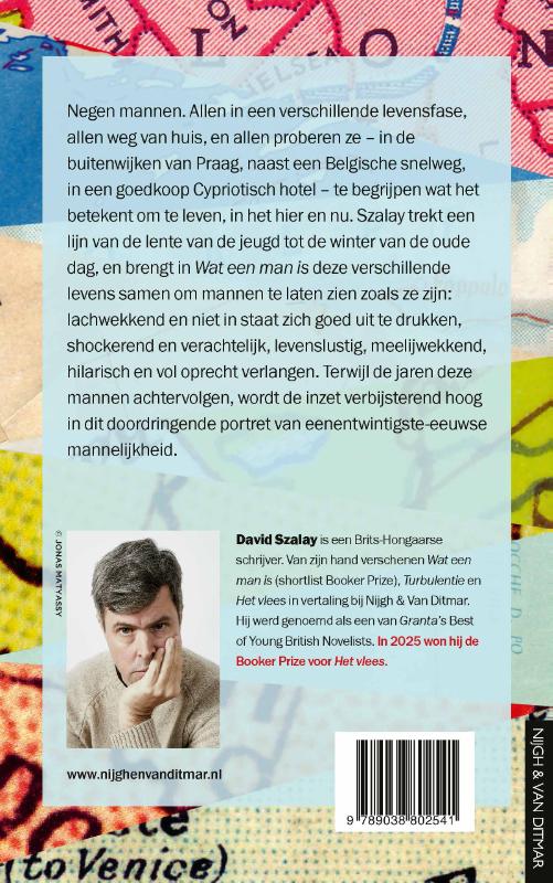 Achterkant van Wat een man is