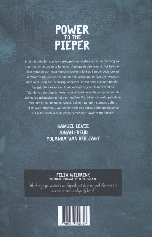 Achterkant van Power to the pieper