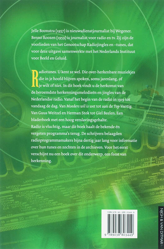 Achterkant van Het Tunes boek