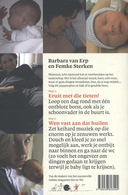 Achterkant van Dit is het boek voor ouders met een leven