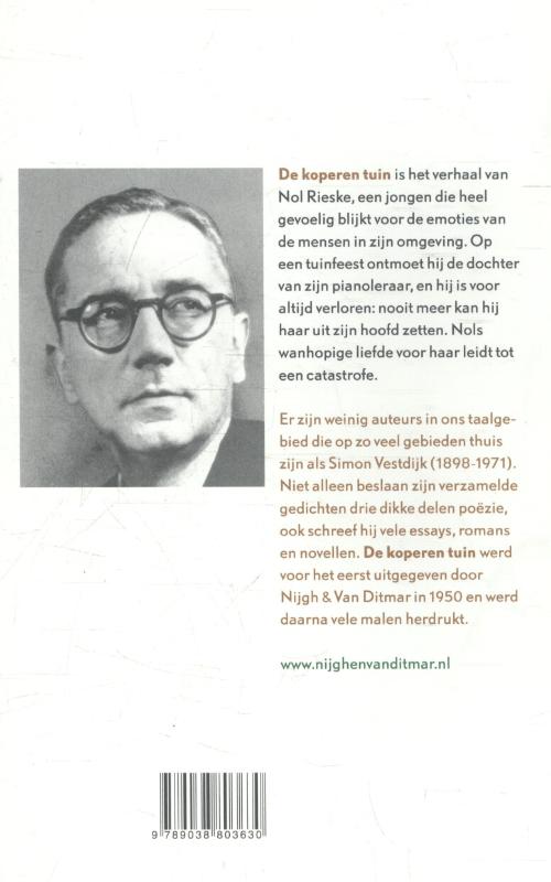 Achterkant van De koperen tuin