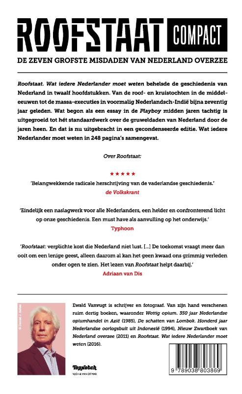 Achterkant van Roofstaat compact