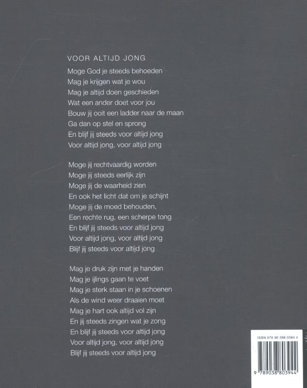 Achterkant van Liedteksten 1974-2001